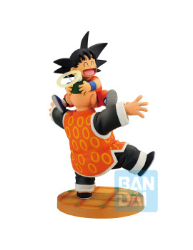DRAGON BALL - Son Goku & Son Gohan - Figurine Dragon History II 16cm