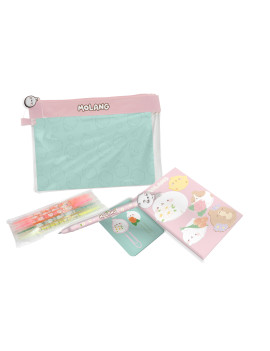 MOLANG - Blossom - Set de Papeterie - 8pc 