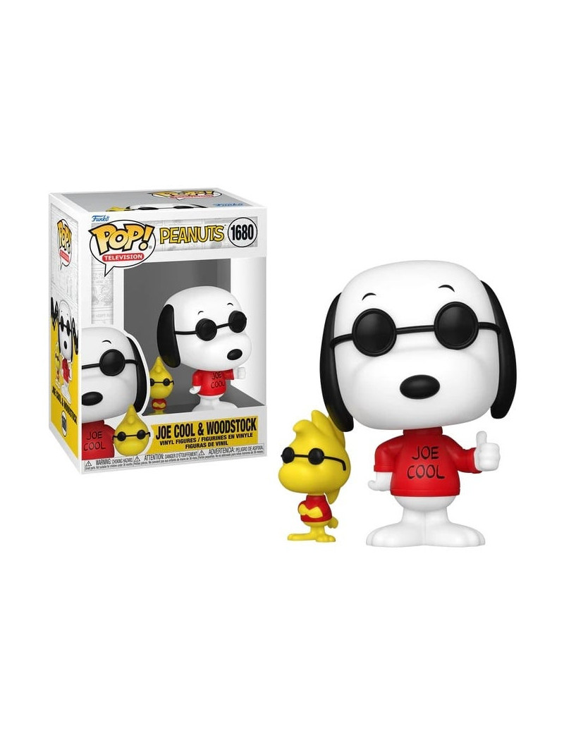 PEANUTS - POP & Buddy N° 1680 - Joe Cool avec Woodstock PEANUTS - POP & Buddy N° 1680 - Joe Cool avec Woodstock