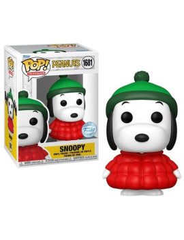 PEANUTS - POP Television N° 1681 - Snoopy in coat avec Chase