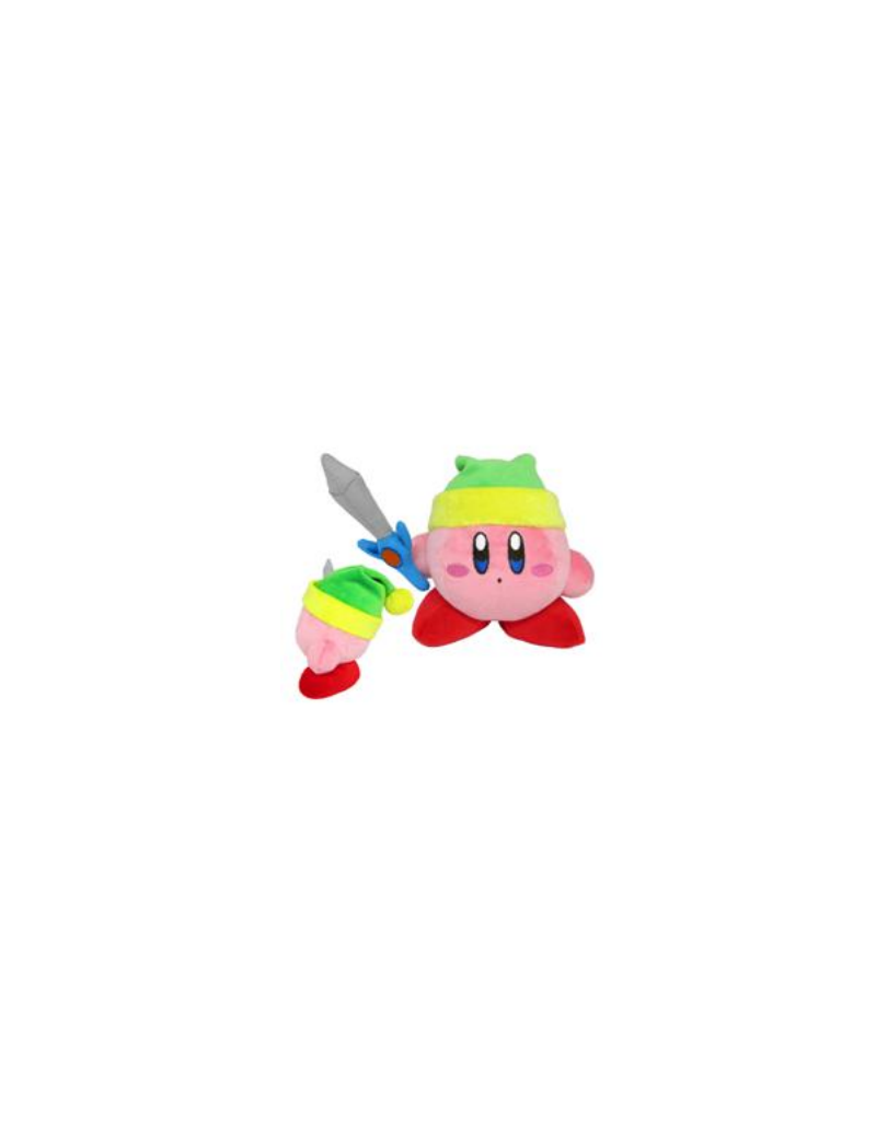 KIRBY - Kirby avec épée - Peluche 12cm KIRBY - Kirby avec épée - Peluche 12cm