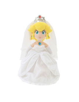 MARIO ODYSSEY - Peach "Tenue de Mariage avec boite" - Peluche 40cm