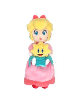 PRINCESS PEACH SHOW TIME - Peach & Stella - Peluche 25cm