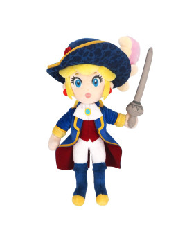 PRINCESS PEACH SHOW TIME - Peach Swordfighter - Peluche 26cm