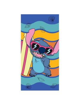 DISNEY - Stitch Plage - Serviette de Plage 70x140cm