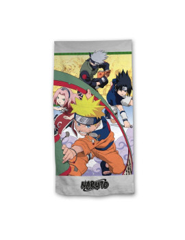 NARUTO - Naruto, Sasuke, Sakura & Kakashi -Serviette de Plage 90x170cm