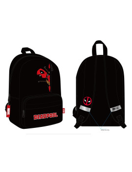 DEADPOOL - Red Logo - Sac à dos '41x29x17cm'