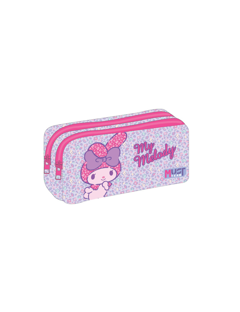 MY MELODY - Must - Trousse Rectangulaire à 2 compartiments MY MELODY - Must - Trousse Rectangulaire à 2 compartiments