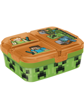 MINECRAFT - Creeper - Boîtes à Tartines multi-compartiment