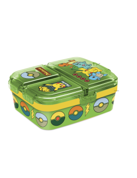 POKEMON - A wild Pikachu - Boîtes à Tartines multi compartiment