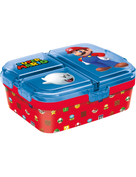 SUPER MARIO - Mario & Boo - Boîtes à Tartines multi-compartiment