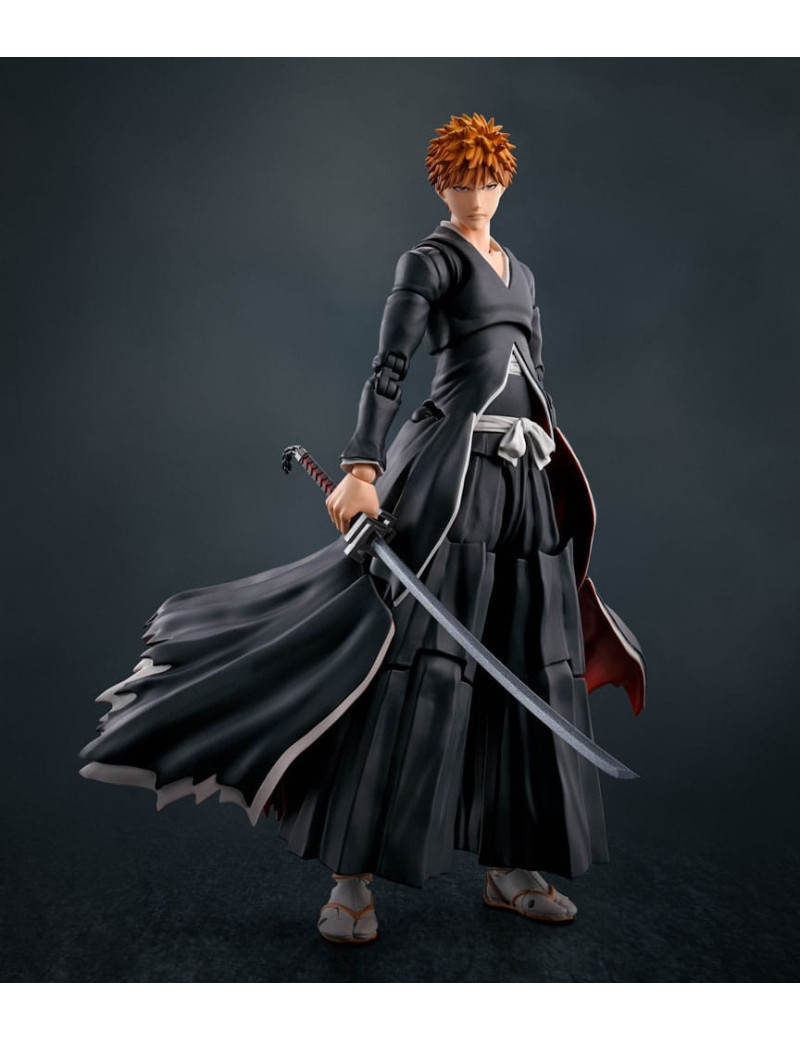 BLEACH - Ichigo Kurosaki "Getsugatensho" - Figurine S.H. Figuarts 16cm BLEACH - Ichigo Kurosaki "Getsugatensho" - Figurine S.H. Figuarts 16cm