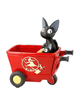 KIKI LA PETITE SORCIERE - Jiji chariot rouge - Diorama Planter 11.5cm