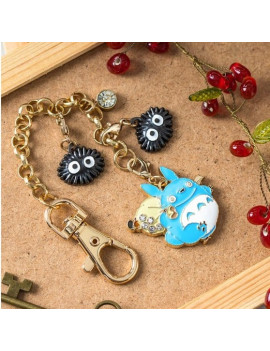 MON VOISIN TOTORO - Totoro bleu - Chainette charms
