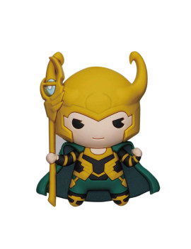 MARVEL CLASSIC - Loki - Aimant à collectionner en mousse 3D
