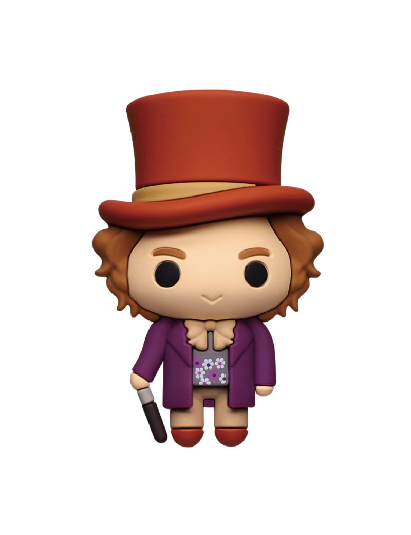 WILLY WONKA - Aimant à collectionner en mousse 3D WILLY WONKA - Aimant à collectionner en mousse 3D