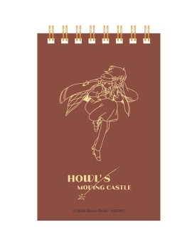 LE CHATEAU AMBULANT - Sophie & Hauru - Carnet à Spirales Gauffré