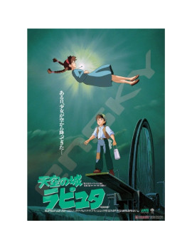 LE CHATEAU DANS LE CIEL - Affiche film - Puzzle 1000P
