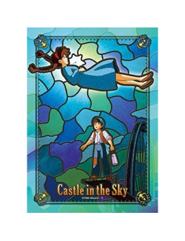 LE CHATEAU DANS LE CIEL - Eclat merveilleux - Puzzle vitrail 208P