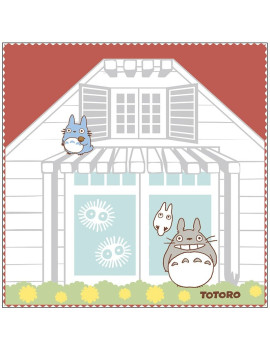 MON VOISIN TOTORO - Maison de Satsuki & Mei - Mini Serviette 25x25cm 
