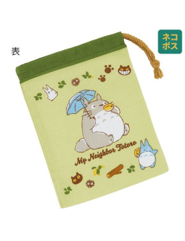 MON VOISIN TOTORO - Totoro & Chatbus - Pochon "205x148mm" 