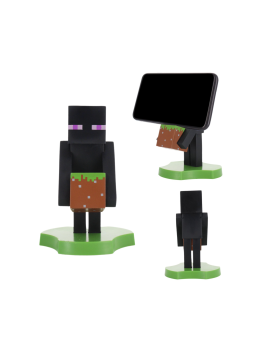 MINECRAFT - Enderman - Support Manette & Portable 'Holdem' - 11cm
