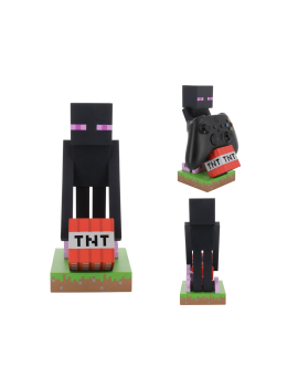 MINECRAFT - Enderman - Support Manette & Portable - 20cm