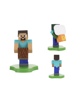 MINECRAFT - Steeve - Support Manette & Portable 'Holdem' - 11cm