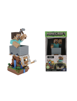 MINECRAFT - Steeve - Support Manette & Portable - 20cm