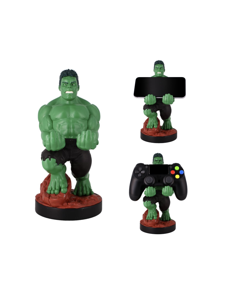 MARVEL - Hulk - Support Manette & Portable - 20cm MARVEL - Hulk - Support Manette & Portable - 20cm