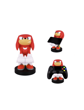 SONIC - Knuckles - Support Manette & Portable - 20cm