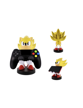SONIC - Super Sonic - Support Manette & Portable - 20cm