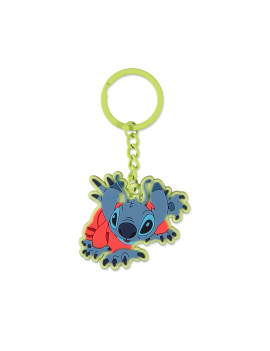 STITCH - Alien - Porte-clés en Caoutchouc