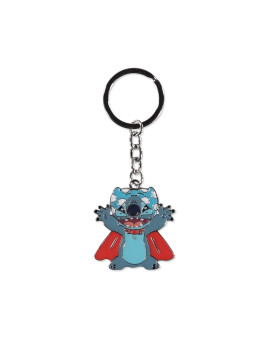 STITCH - Superhéro - Porte-clés en Métal