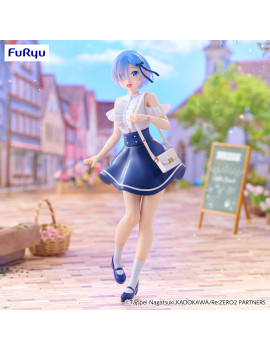 RE ZERO - Rem "Date Plan" - Statuette Trio-Try-It 21cm