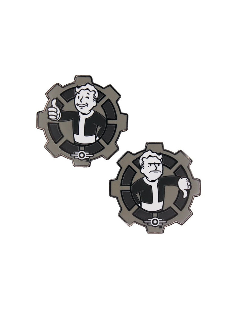 FALLOUT - Pièce de décision (Blanc & Noir) - Pièce Edition Limitée FALLOUT - Pièce de décision (Blanc & Noir) - Pièce Edition Limitée