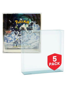 EVORETRO - PET Protector For Large Display Japanese Pokemon 5pc