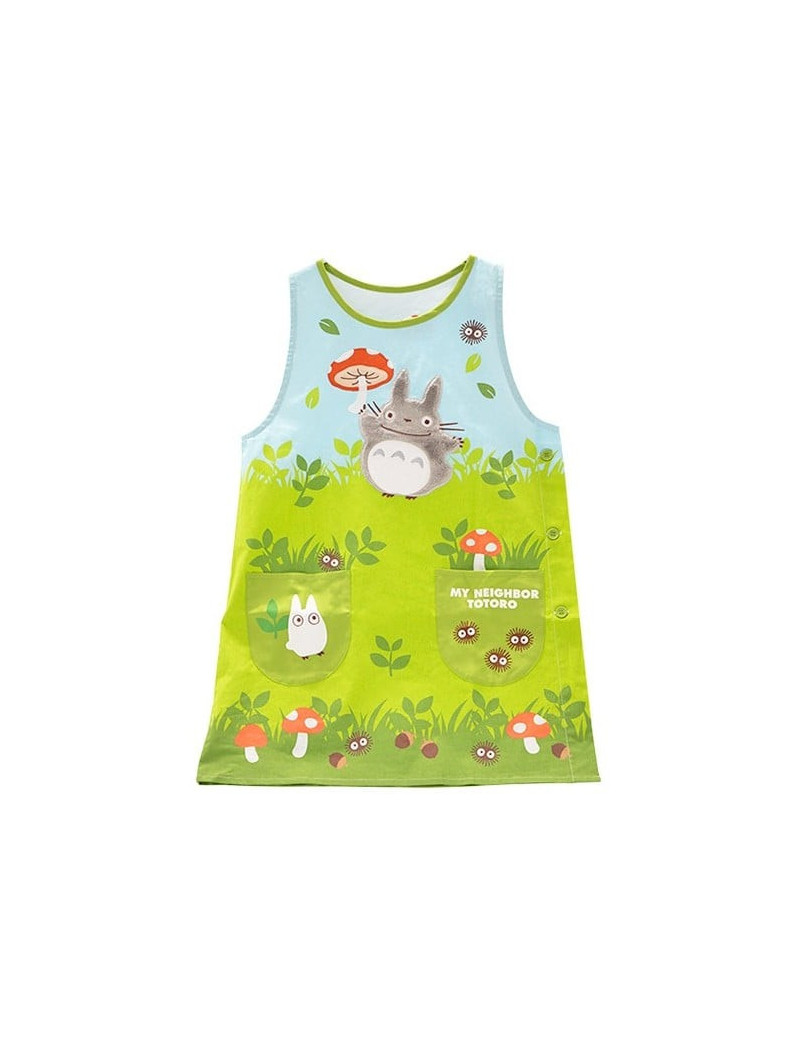 MON VOISIN TOTORO - Totoro champignons - Tablier 84x61.5cm MON VOISIN TOTORO - Totoro champignons - Tablier 84x61.5cm