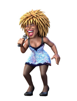 MUSIQUE - Tina Turner - Figurine Minix 12cm