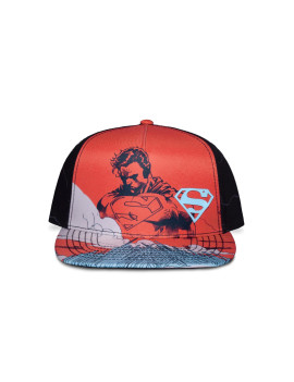 SUPERMAN - Casquette Snapback AOP