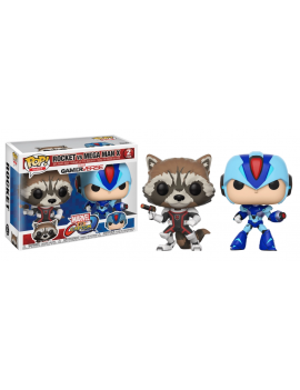 Funko - POP Rocket vs Mega man X Funko 1 - Culture-Pop-France