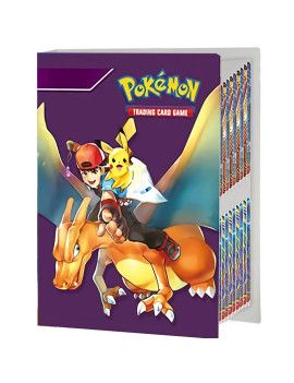 Album de cartes Sacha, Dracofeu et Pikachu - 240 cartes - Pokemon 3 - Culture-Pop-France