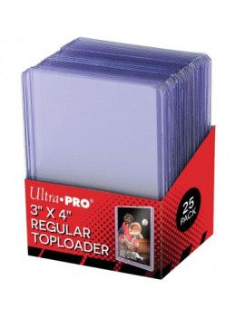 Ultra Pro - Toploader x25 - 3x4" Clear Regular 1 - Culture-Pop-France
