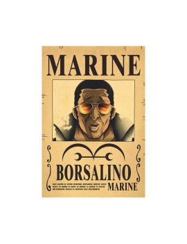 Affiche Marine Borsalino  /- 42 X 28.5 - One piece 1 - Culture-Pop-France