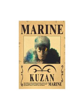 Affiche Marine Kuzan  /- 42 X 28.5 - One piece 1 - Culture-Pop-France