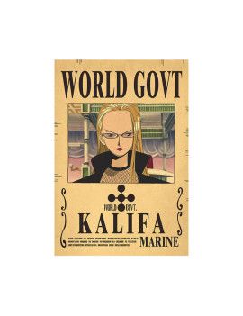 Affiche World Govt Kalifa  /- 42 X 28.5 - One piece 1 - Culture-Pop-France