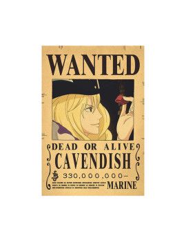 Affiche World Cavendish 330 000 000 Berries  /- 42 X 28.5 - One piece 1 - Culture-Pop-France