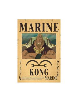 Affiche Marine Kong  /- 42 X 28.5 - One piece 1 - Culture-Pop-France