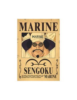 Affiche Marine Sengoku  /- 42 X 28.5 - One piece 1 - Culture-Pop-France