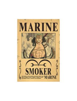 Affiche Marine Smoker  /- 42 X 28.5 - One piece 1 - Culture-Pop-France